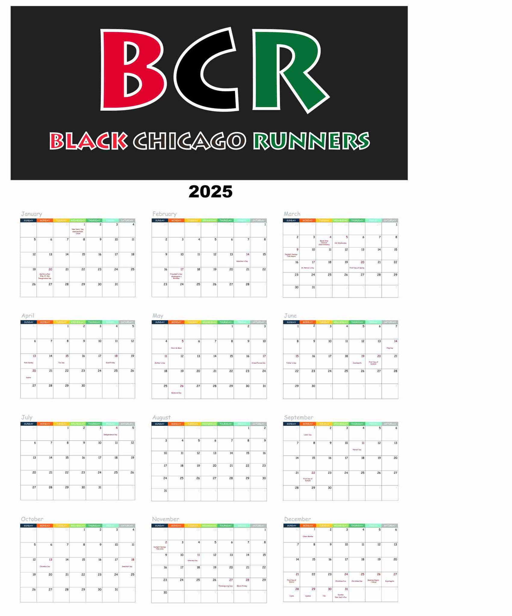 Black Chicago Runners | BCR